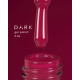 Gel polish DARK No. 044, dark crimson, 6 ml