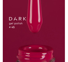 Гель-лак DARK №045, яскраво-малиновий, 10 мл
