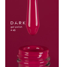 Гель-лак DARK №045, яскраво-малиновий, 6 мл