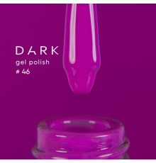 Гель-лак DARK №046, яскраво-пурпурний, 10 мл