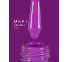 Гель-лак DARK №047, ліловий, 6 мл