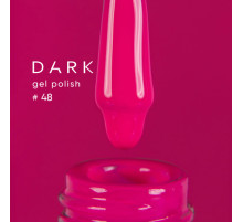 Гель-лак DARK №048, яркий насыщенно-розовый, 10 мл