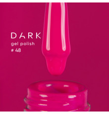 Гель-лак DARK №048, яскравий насичено-рожевий, 10 мл