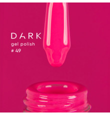 Гель-лак DARK №049, яскраво-рожевий барбі, 10 мл