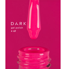 Гель-лак DARK №049, яскраво-рожевий барбі, 6 мл