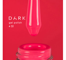Гель-лак DARK №051, рожевий, 10 мл