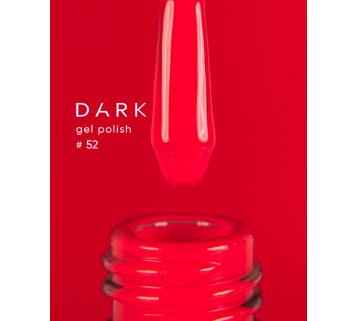 Гель-лак DARK №052, коралловый, 6 мл