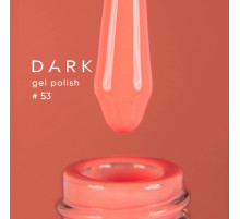 Гель-лак DARK №053, пастельно-кораловий, 10 мл