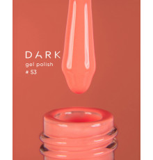 Гель-лак DARK №053, пастельно-кораловий, 6 мл