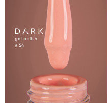 Gel polish DARK No. 054, pastel orange, 6 ml