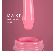 Гель-лак DARK №055, светло-розовый, 10 мл