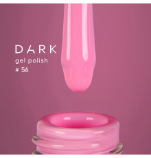 Гель-лак DARK №056, насичений світло-рожевий, 10 мл