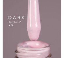 Гель-лак DARK №059, пастельно-рожевий, 10 мл