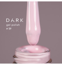 Гель-лак DARK №059, пастельно-рожевий, 10 мл