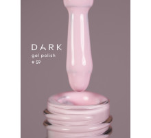 Gel polish DARK No. 059, pastel pink, 6 ml