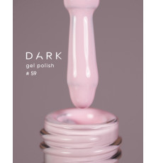 Гель-лак DARK №059, пастельно-рожевий, 6 мл