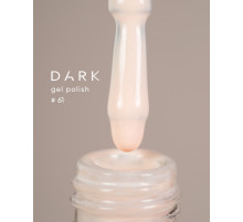 Gel polish DARK No. 061, ivory, 6 ml