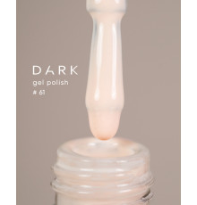 Гель-лак DARK №061, айворі, 6 мл