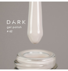 Гель-лак DARK №062, вершковий айворі, 10 мл
