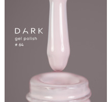 Гель-лак DARK №064, бело-лиловый айвори, 10 мл