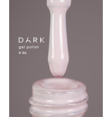 Гель-лак DARK №064, біло-ліловий айворі, 6 мл