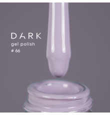 Гель-лак DARK №066, світлий сіро-ліловий, 10 мл