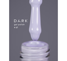 Gel polish DARK No. 067, gentle light lavender, 6 ml