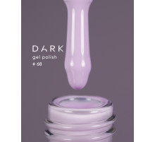 Гель-лак DARK №068, ніжний світло-ліловий, 6 мл