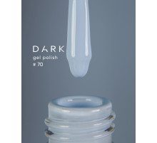 Гель-лак DARK №070, світло-бірюзовий, 6 мл