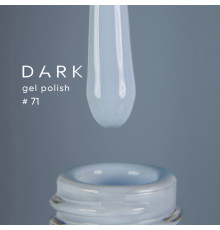 Гель-лак DARK №071, нежный светло-бирюзовый, 10 мл