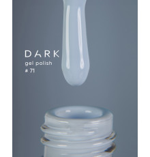 Гель-лак DARK №071, ніжний світло-бірюзовий, 6 мл