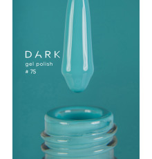Гель-лак DARK №075, бірюзовий, 6 мл