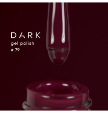 Гель-лак DARK №079, спелая вишня, 10 мл