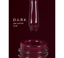 Гель-лак DARK №079, стигла вишня, 6 мл