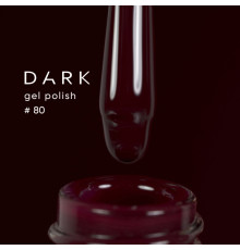 Гель-лак DARK №080, марсала, 10 мл