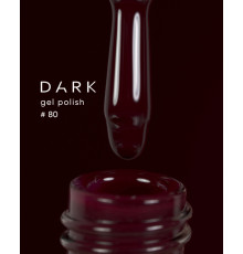 Гель-лак DARK №080, марсала, 6 мл