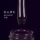 Гель-лак DARK №082, насичений темний баклажан, 10 мл