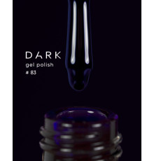 Гель-лак DARK №083, насыщенный темно-синий, 6 мл