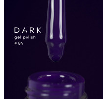 Гель-лак DARK №084, темно-фіолетовий, 10 мл