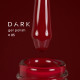 Гель-лак DARK №085, красный насыщенный, 10 мл