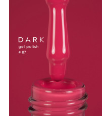 Гель-лак DARK №087, насичений лососевий, 6 мл