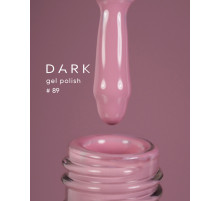 Гель-лак DARK №089, пудровий рожевий, 6 мл