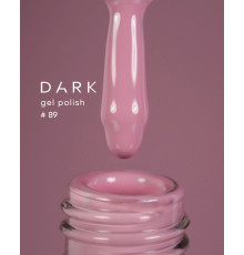 Гель-лак DARK №089, пудровий рожевий, 6 мл