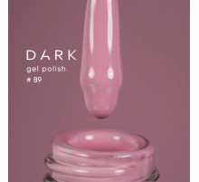Gel polish DARK No. 089, powder pink, 10 ml