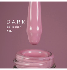 Гель-лак DARK №089, пудровий рожевий, 10 мл