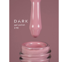 Гель-лак DARK №090, пудровый тепло-лиловый, 6 мл