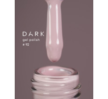 Гель-лак DARK №092, пильно-рожевий, 6 мл