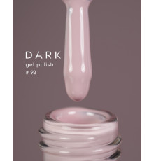 Гель-лак DARK №092, пильно-рожевий, 6 мл