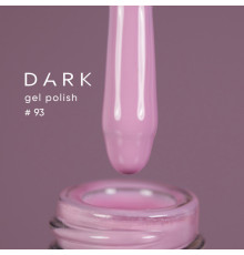 DARK gel polish #093, purple-pink, 10 ml