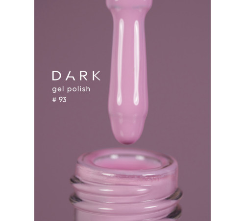 Гель-лак DARK №093, лілово-рожевий, 6 мл